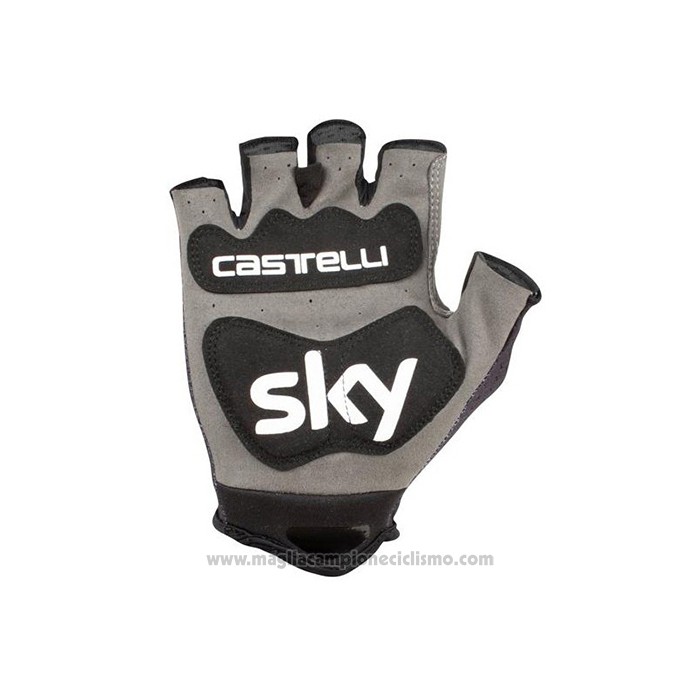 2021 Sky Guanti Corti Ciclismo